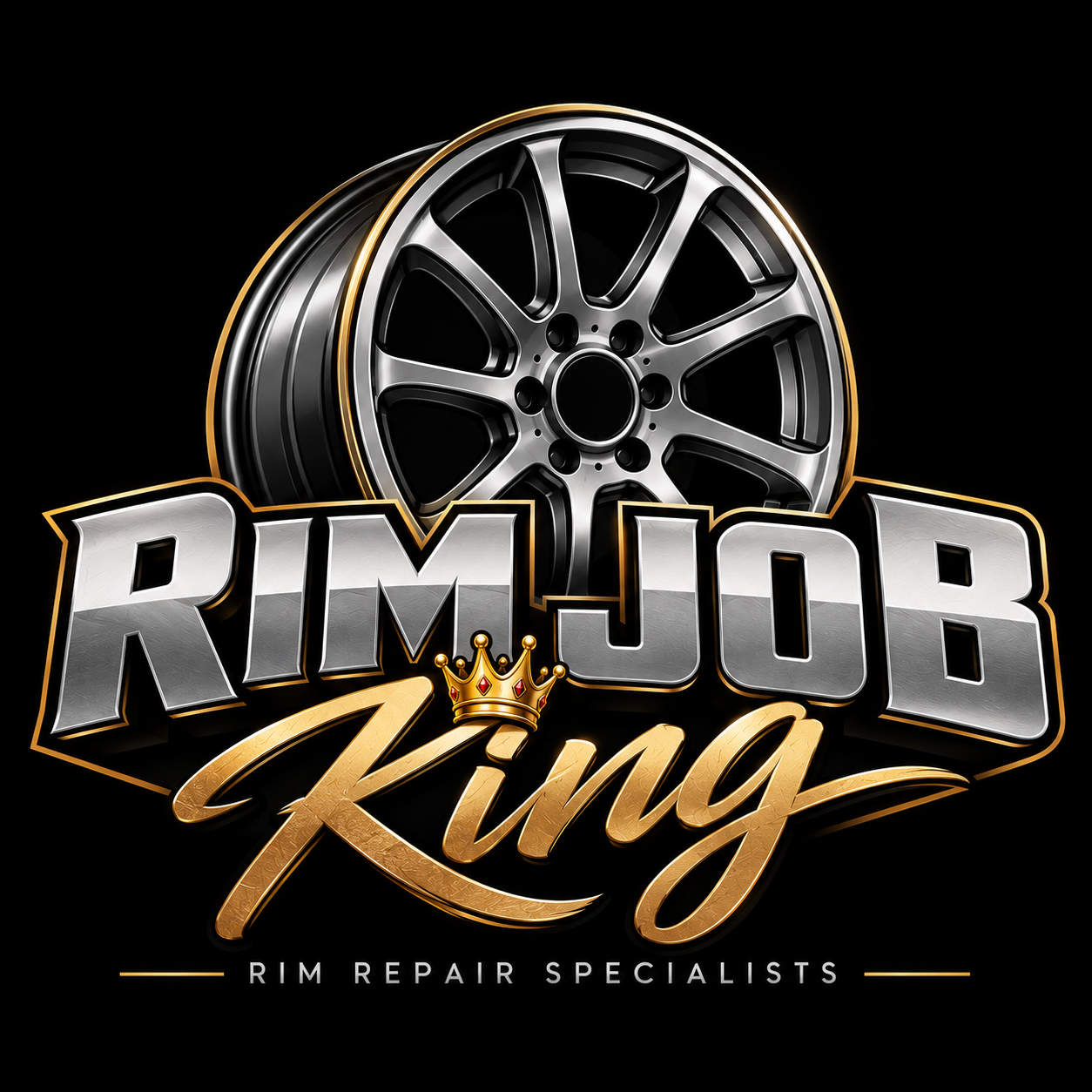 The Rim Job King logo